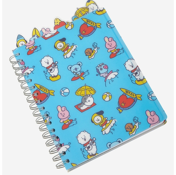 BT21 Mang plush doll and BT21 notebook - Picture 5 of 7